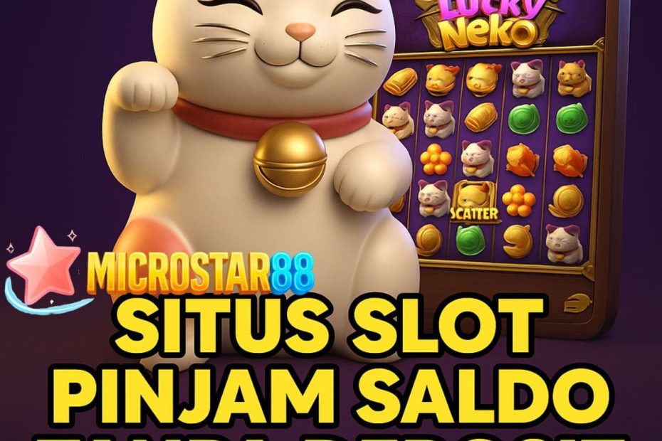 Situs Slot Pinjam Saldo Tanpa Deposit